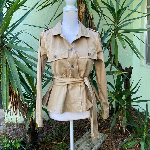 Khaki Jacket J Crew Safari Jacket Billy Reid Safari Jacket